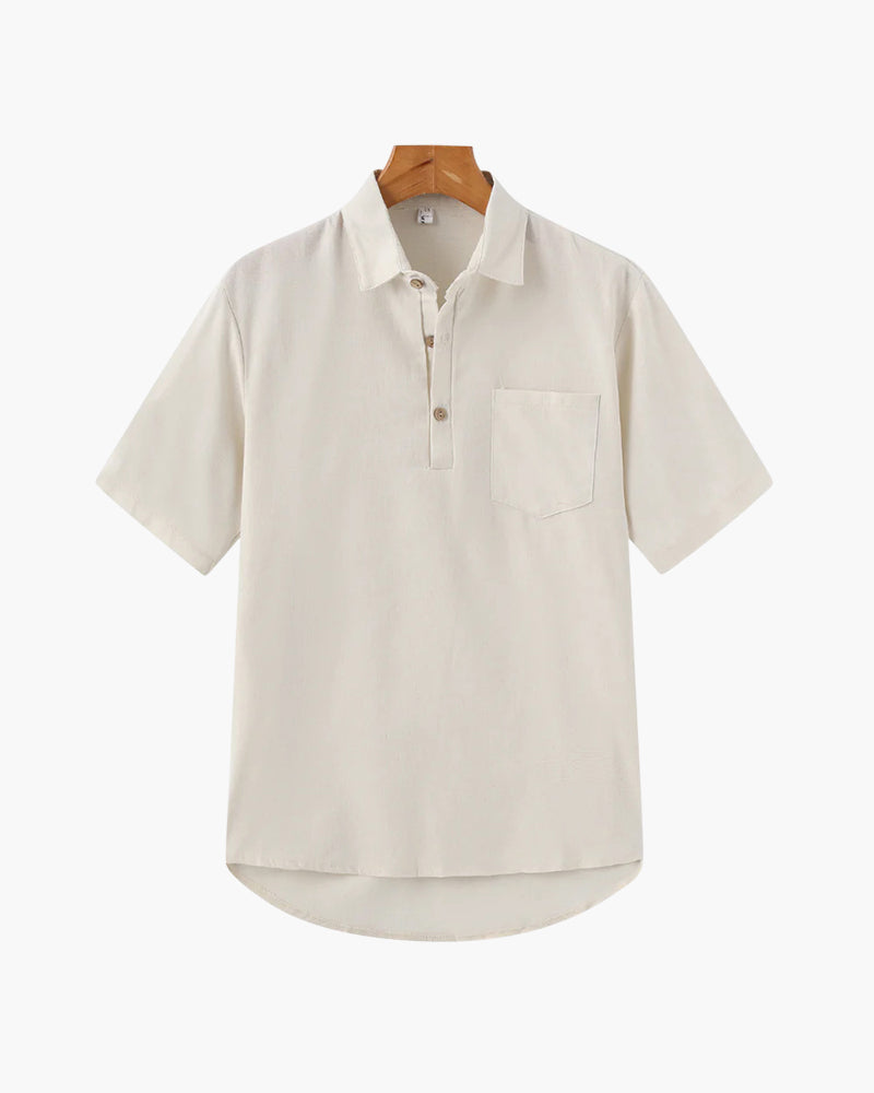 Linen polo