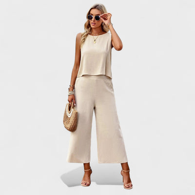 Linen Set Sleeveless