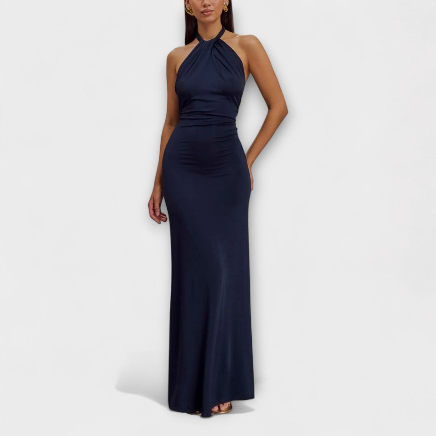 Luisa Elegant Backless Dress