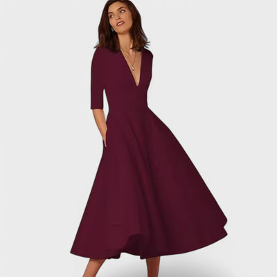 V-Elegant dress