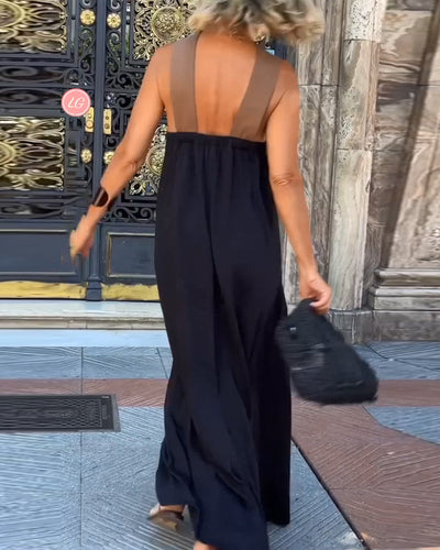Double breasted collar Celia dress