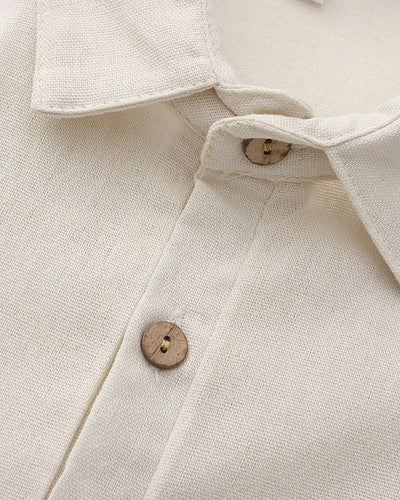 Linen polo