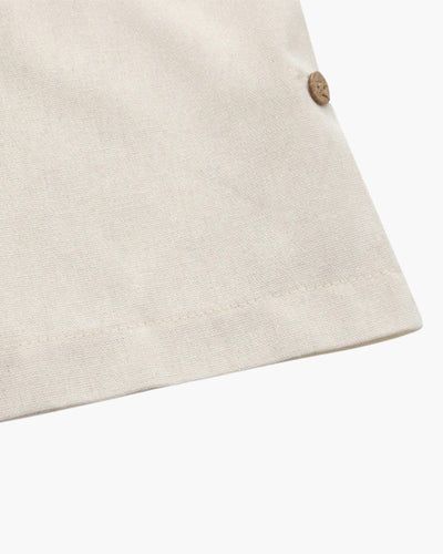 Linen polo