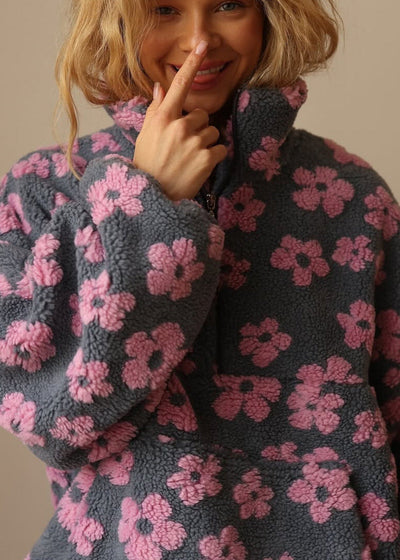 Floral Boho pullover
