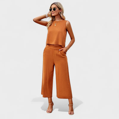 Linen Set Sleeveless