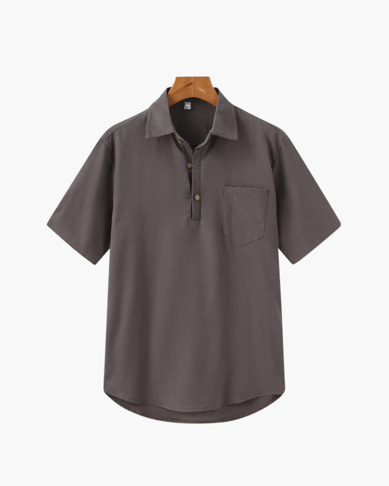 Linen polo