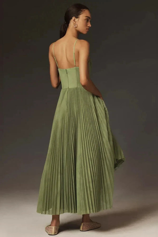 Caroline Pleated Dress