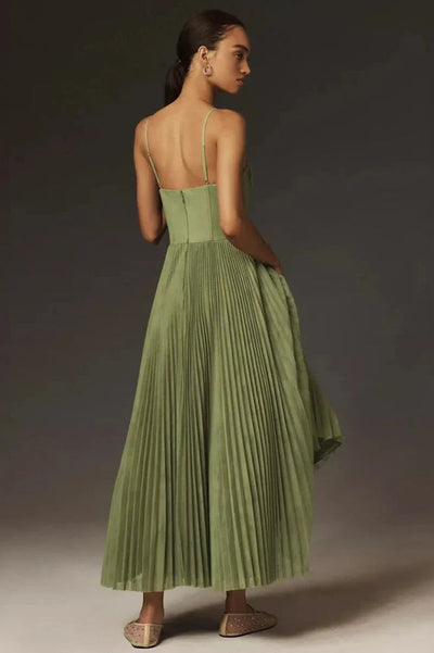 Caroline Pleated Dress