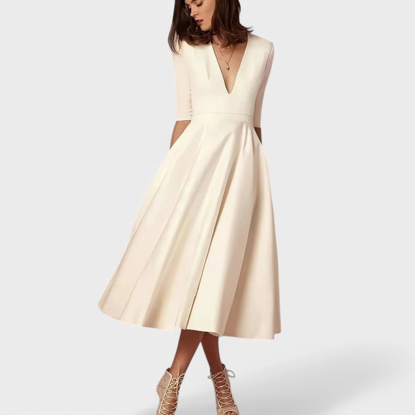 V-Elegant dress