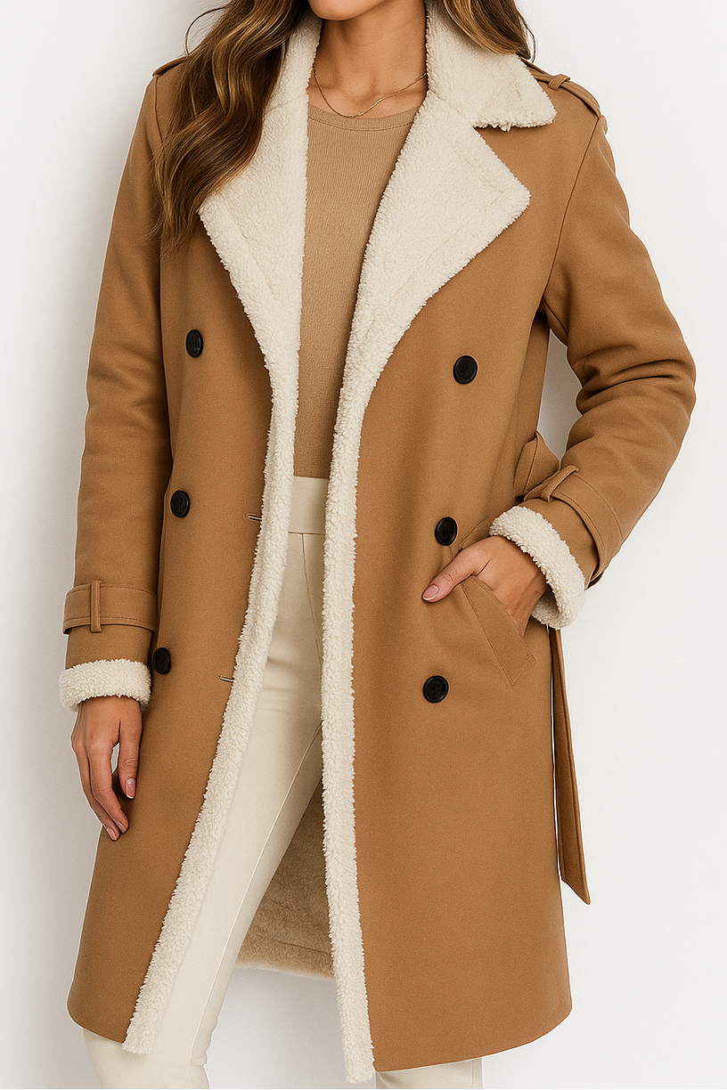 Clair Luxury Teddy Coat