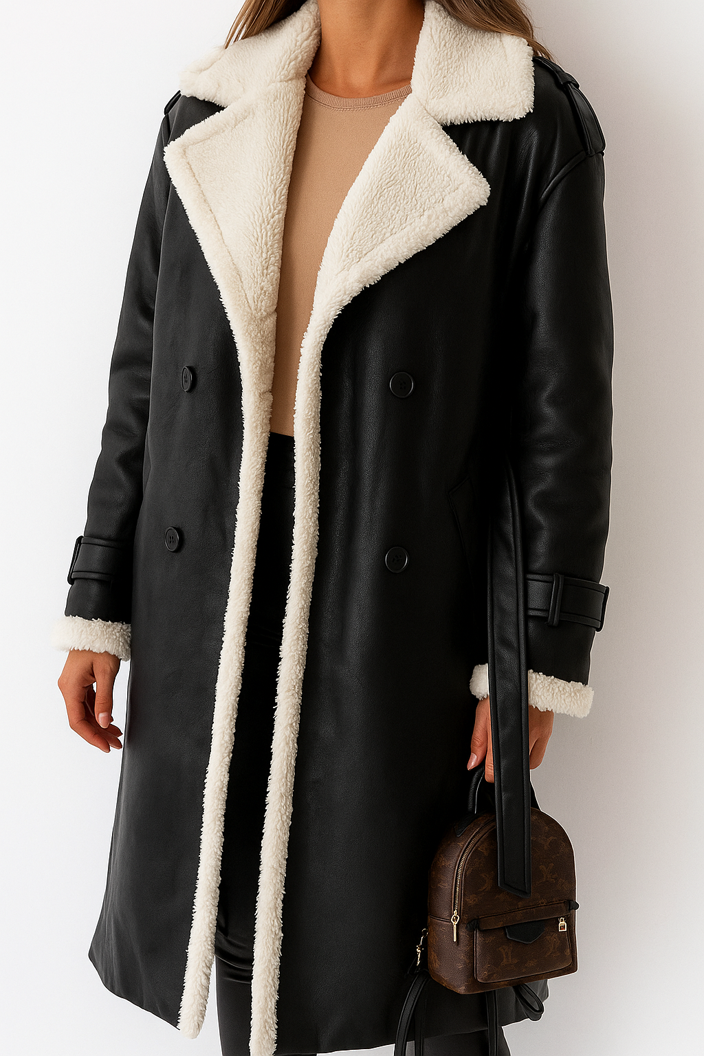 Clair Luxury Teddy Coat