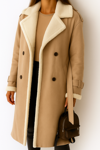 Clair Luxury Teddy Coat