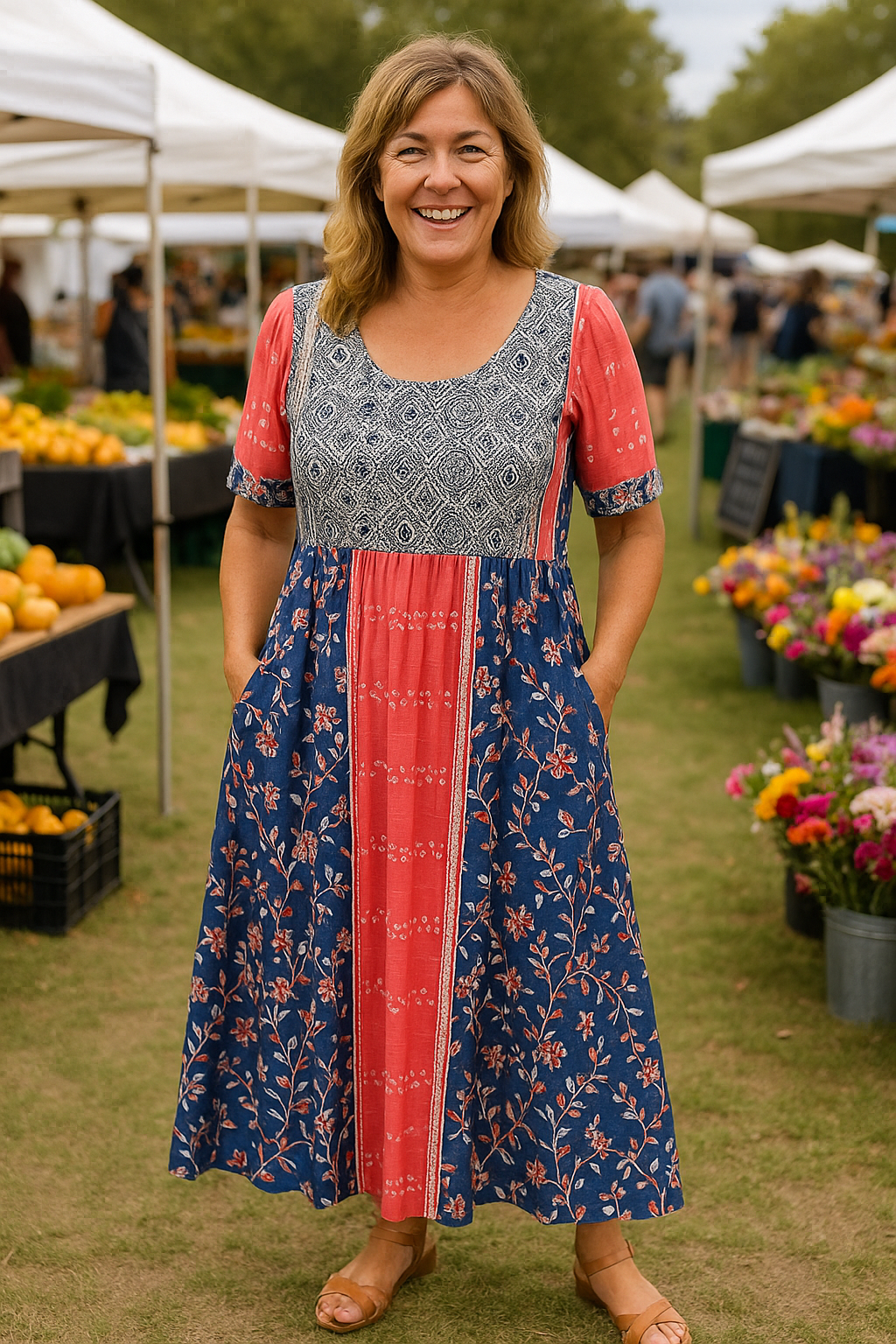 Calani | Everyday Midi Dress – Effortless Comfort, Timeless Confidence