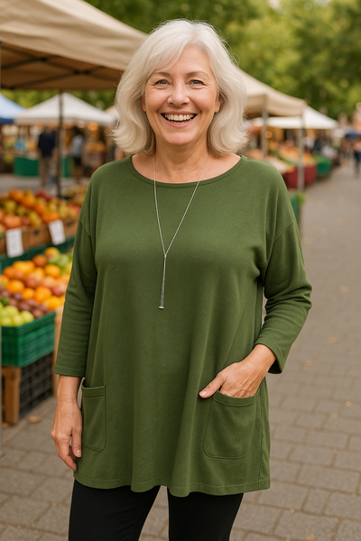 Isola | Everyday Tunic – Effortless Elegance with Practical Pockets