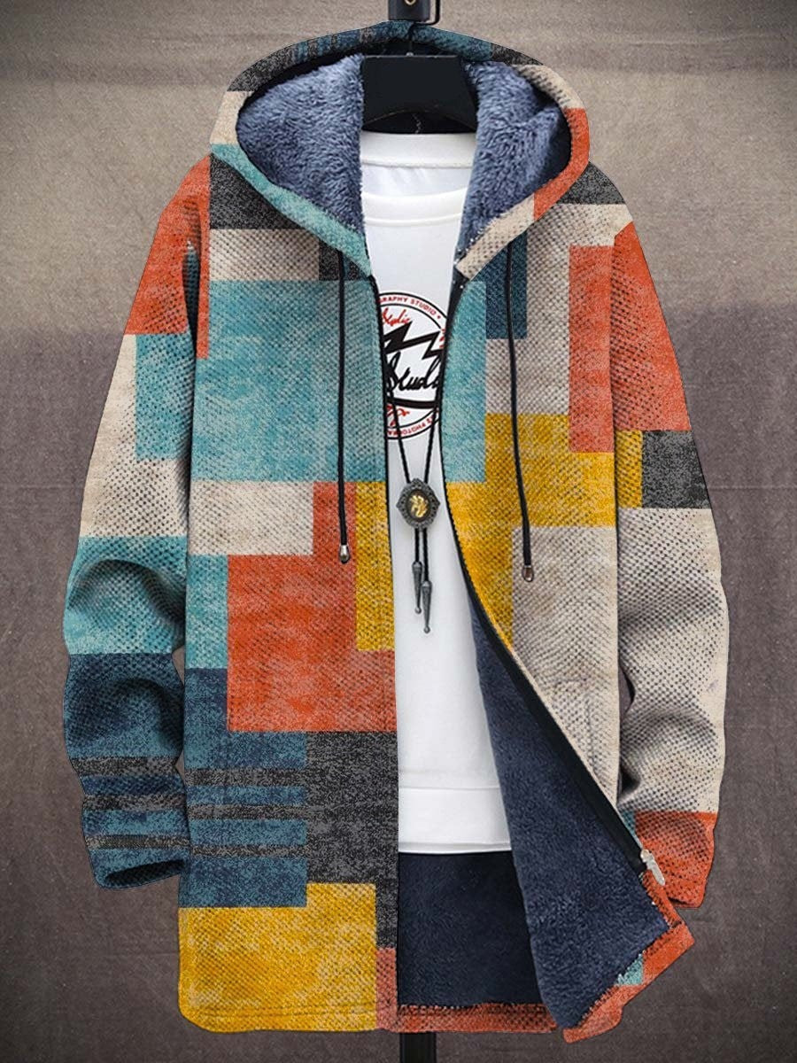 Clair Luxury Art-Inspired Cardigan
