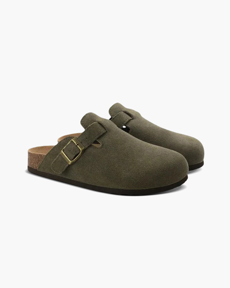 Clairet Suède Luxury Clogs