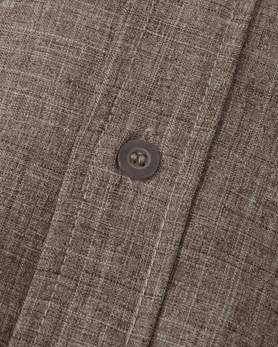 Mandarin collar shirt
