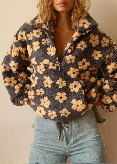 Floral Boho pullover