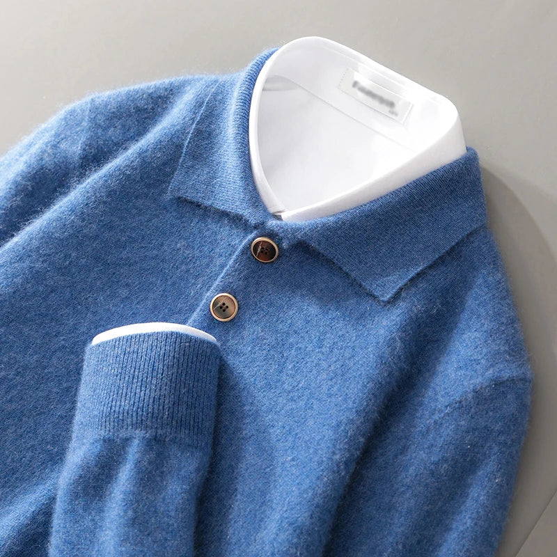 CLAIR CASHMERE POLO