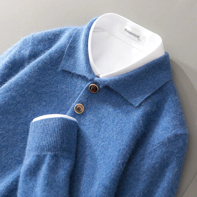 CLAIR CASHMERE POLO