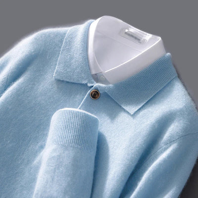 CLAIR CASHMERE POLO