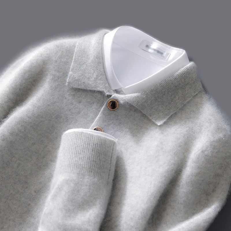 CLAIR CASHMERE POLO