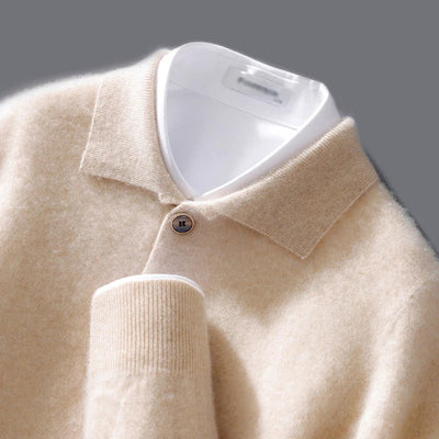 CLAIR CASHMERE POLO