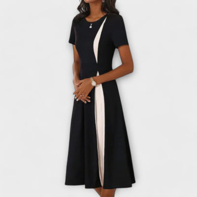 Polka Dot Fit & Flare Dress