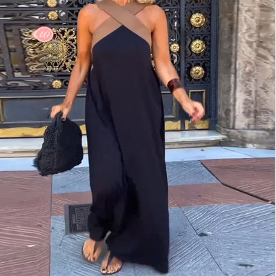 Double breasted collar Celia dress